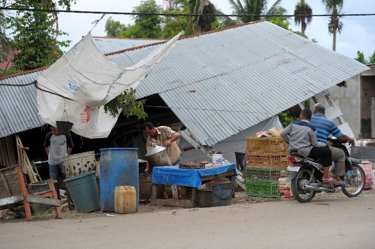5.0 magnitude earthquake rocks Aceh