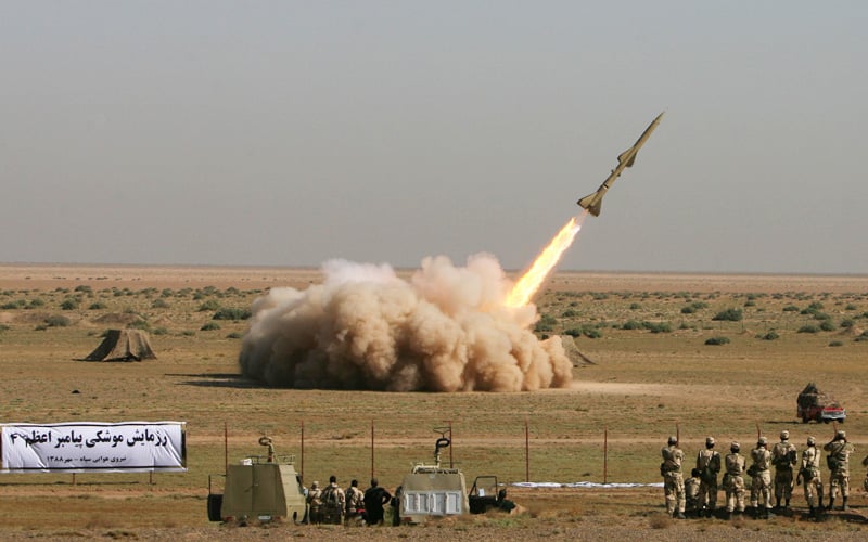 Pengawal Revolusi Iran lancar peluru berpandu bunuh penentang Kurdis