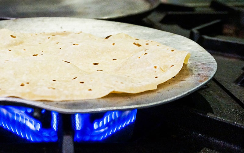Making perfect, fluffy chapati ala Tifin by Kumar’s