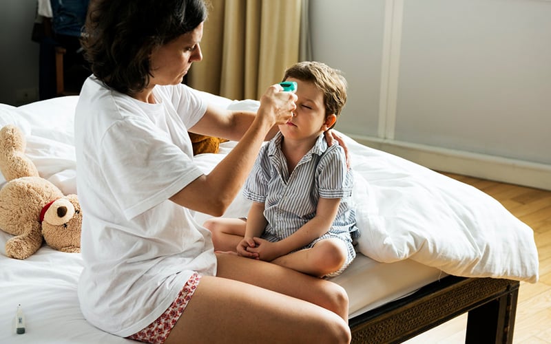 Flu shot could lessen Covid-19 symptoms in kids