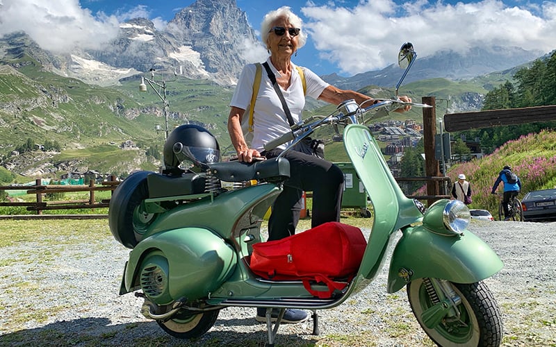 Still stylish, Italy’s Vespa turns 75 years old