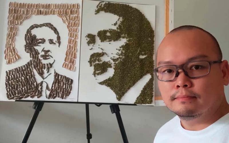 Guna 4,000 biji kacang hijau hasilkan potret KP Kesihatan