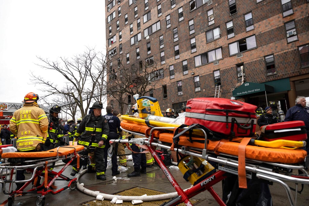 19 dead, including 9 children, in New York apartment fire