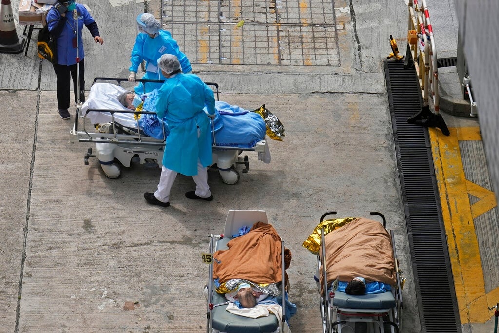 Morgues overflowing as Hong Kong suffers deadly Covid wave