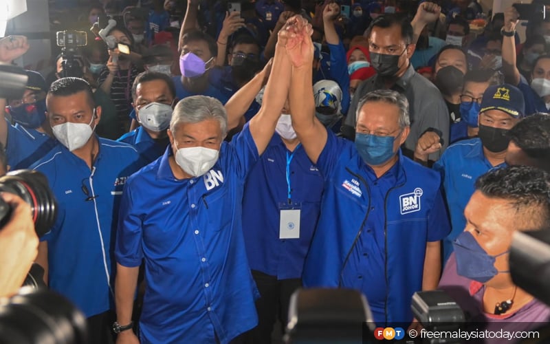 BN wins two-thirds majority in Johor – unofficial