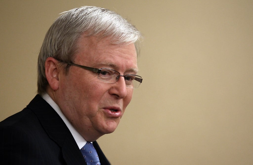 Former Australian PM Rudd appointed ambassador to US