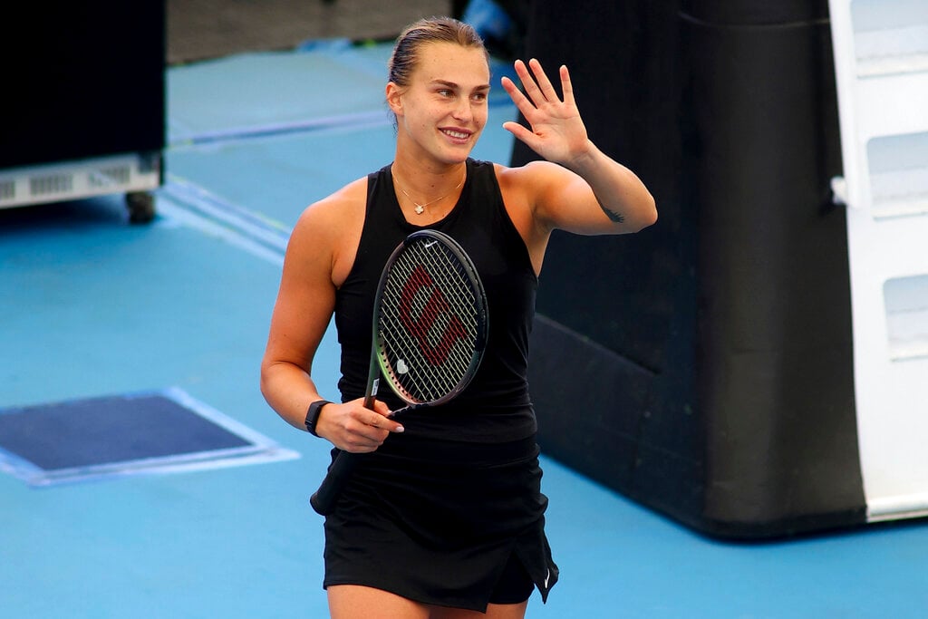Fired-up Sabalenka races into Adelaide final