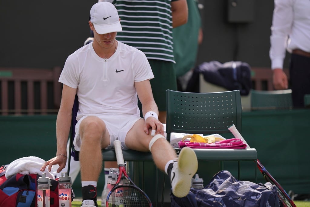 Shapovalov facing spell on sidelines after latest injury setback