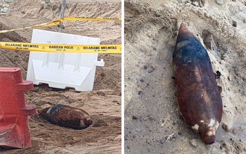 125kg bomb found at Kelantan airport construction site