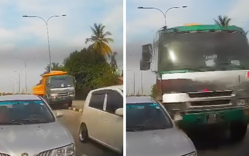 Brake failure sees lorry crashing into vehicles in Tasek Gelugor, say cops