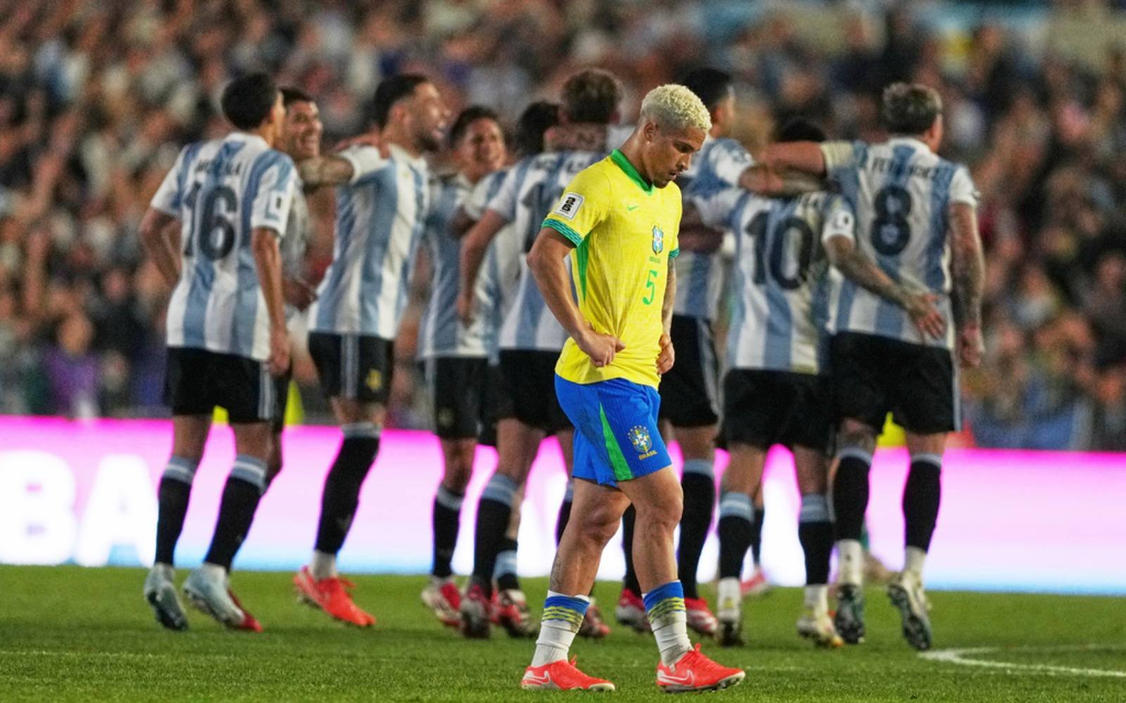 Argentina rout Brazil to cap World Cup qualification party
