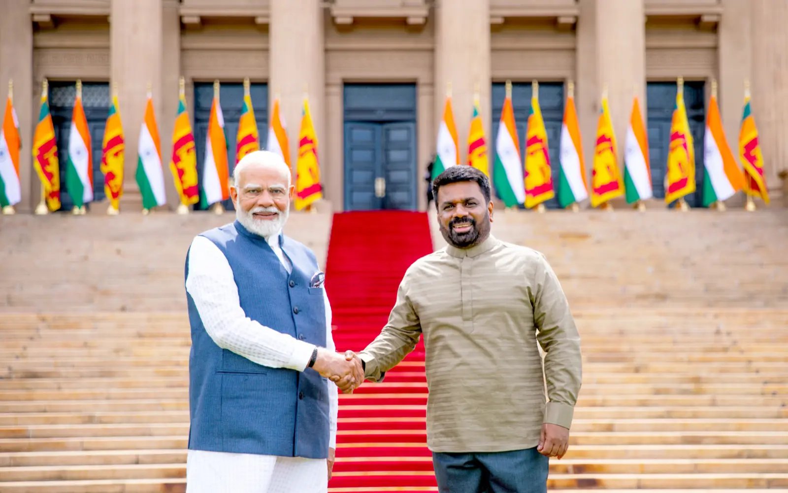 India’s Modi praises close Sri Lanka ties