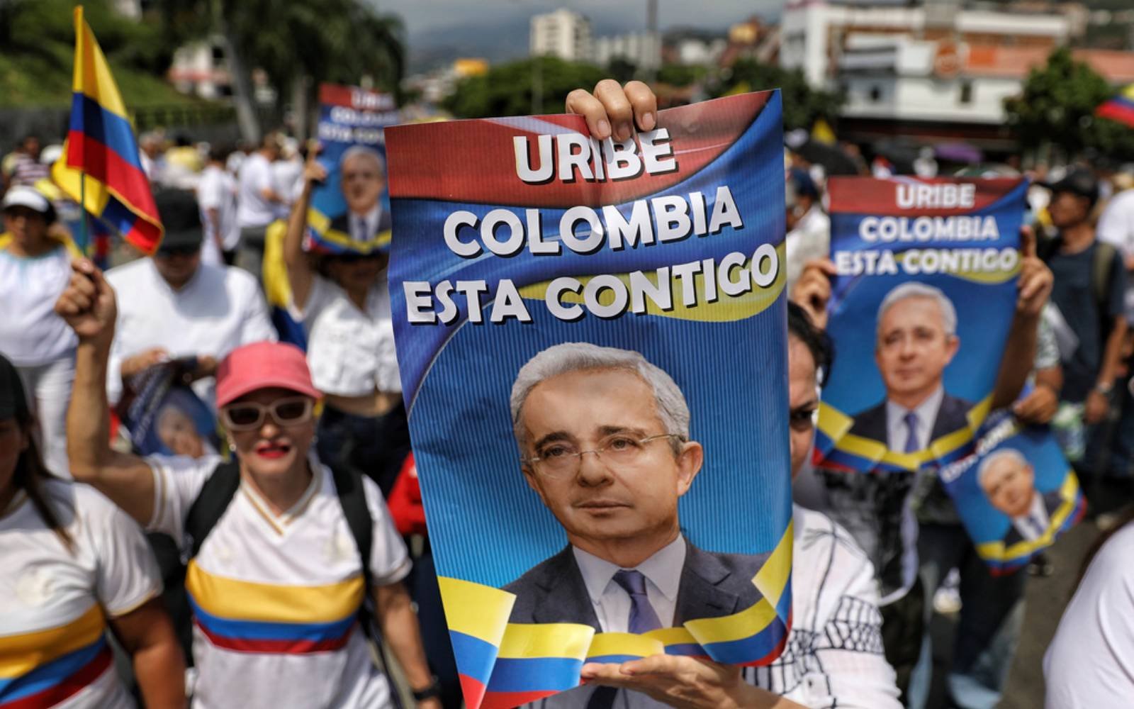 Colombia court frees ex-president as he appeals conviction