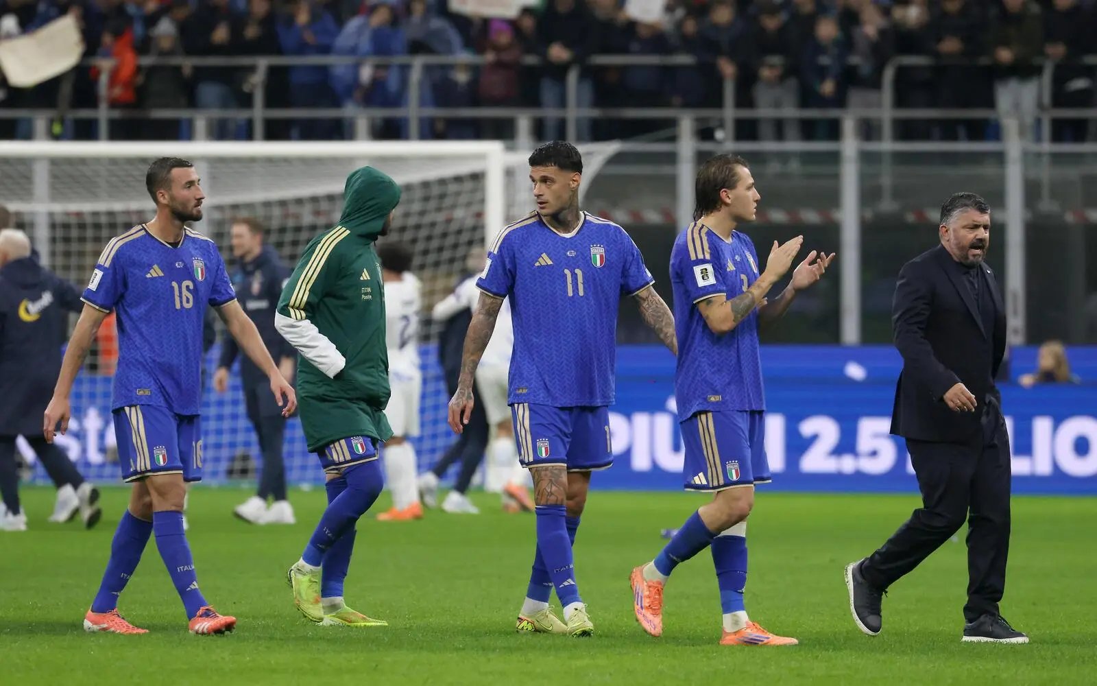 Italy fans brace for more World Cup playoff drama