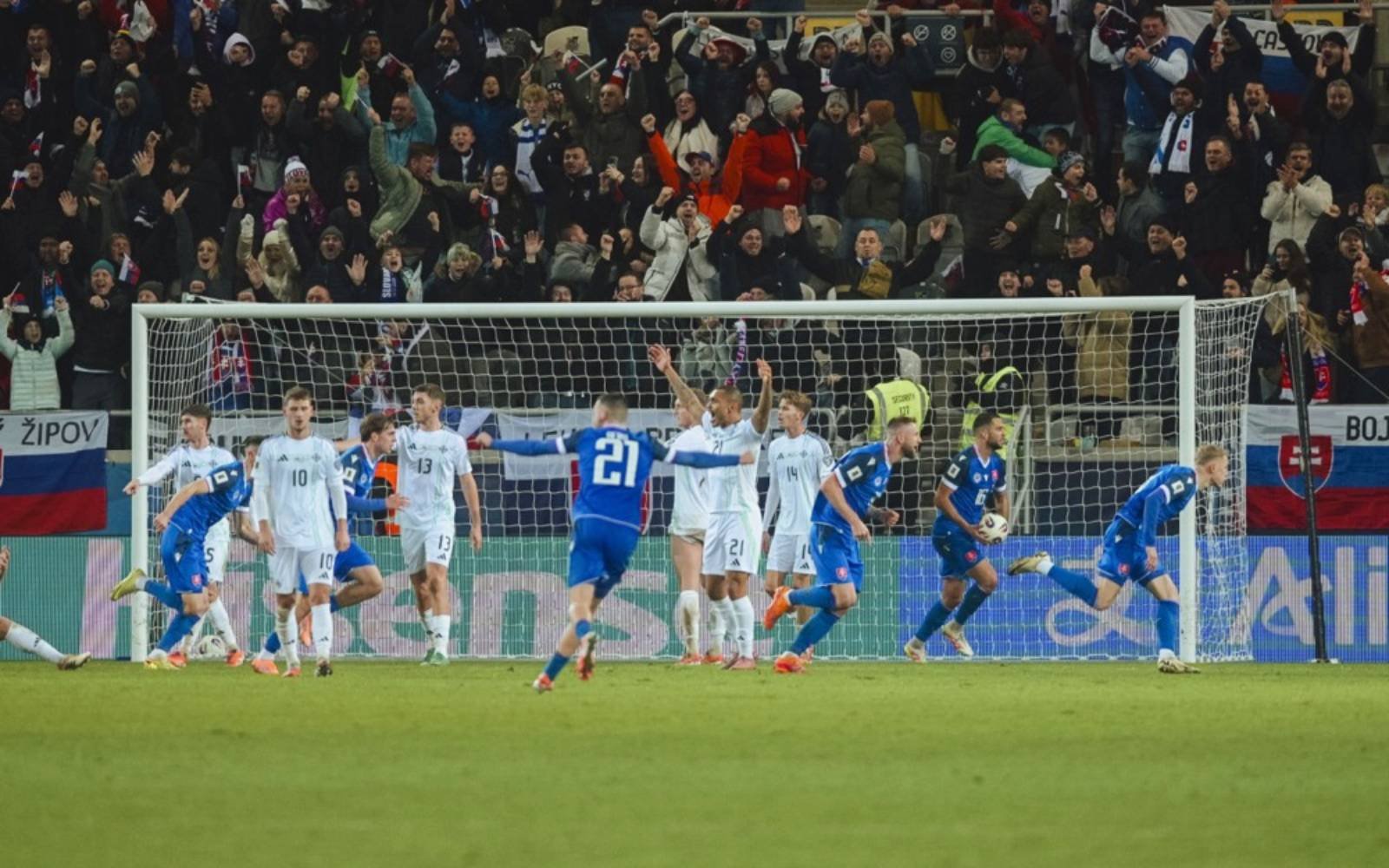 Slovakia snatch victory over Northern Ireland to set up thrilling Group A finale
