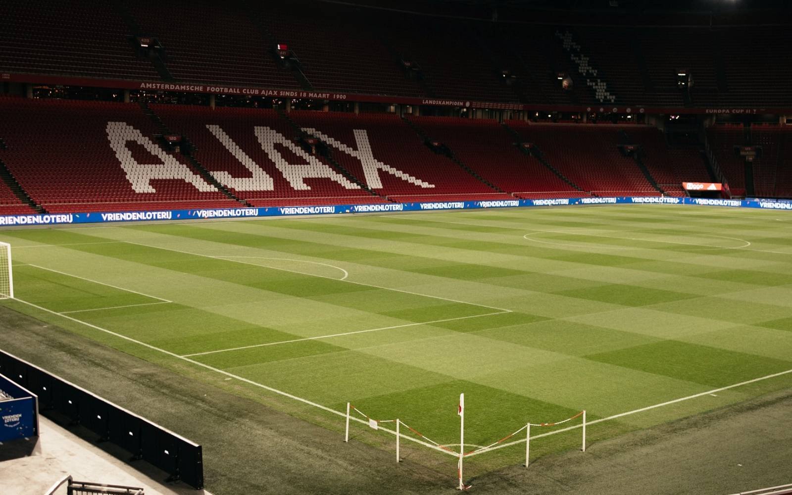 Ajax condemns fireworks at stadium after match gets abandoned