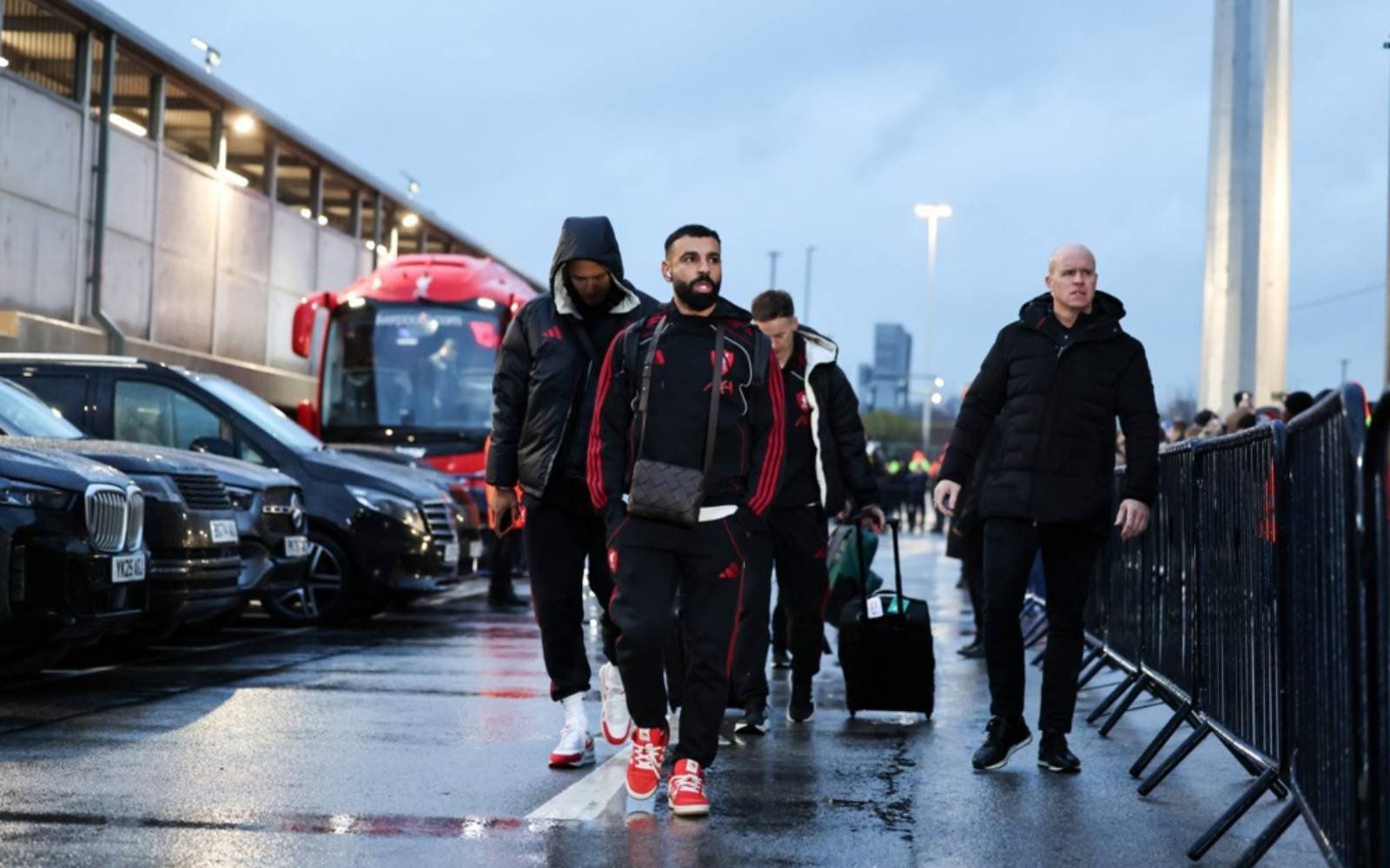 Salah on Liverpool bench for Brighton match