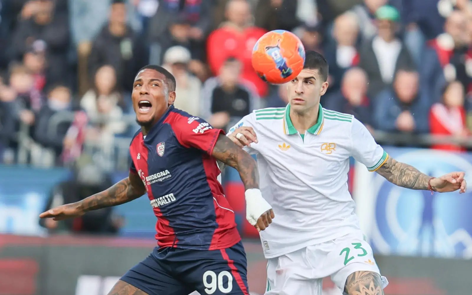 10-man Roma fall at Cagliari ahead of Napoli’s clash with Juve