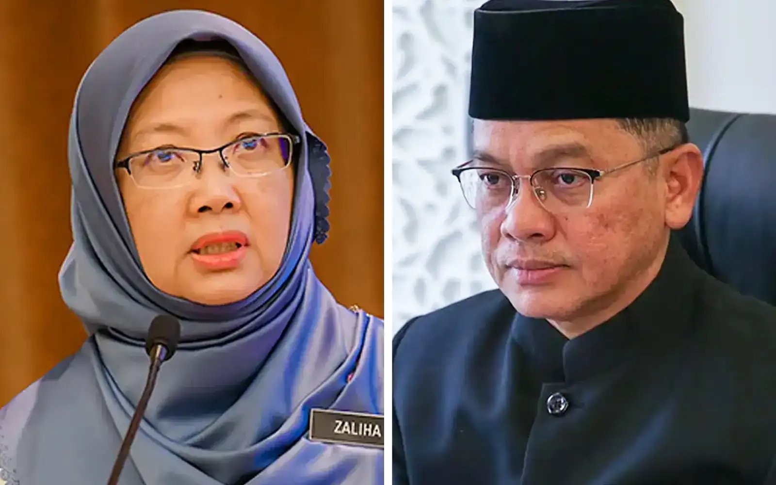 Zaliha, Na’im dropped from Cabinet