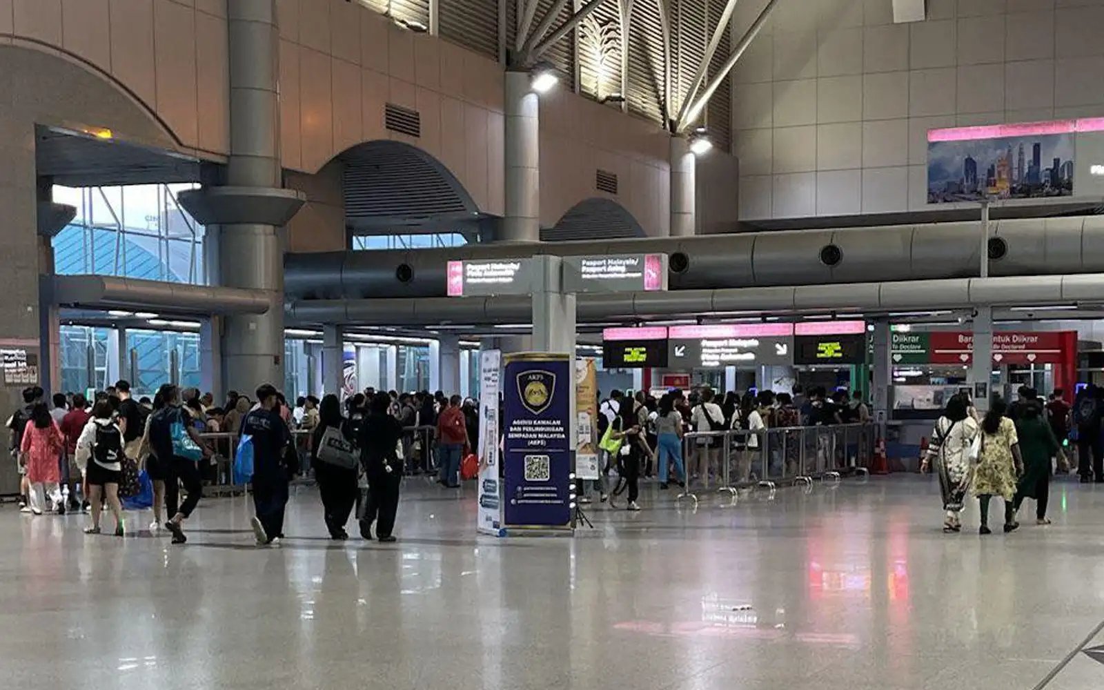 Gangguan sistem eGate di BSI terkawal