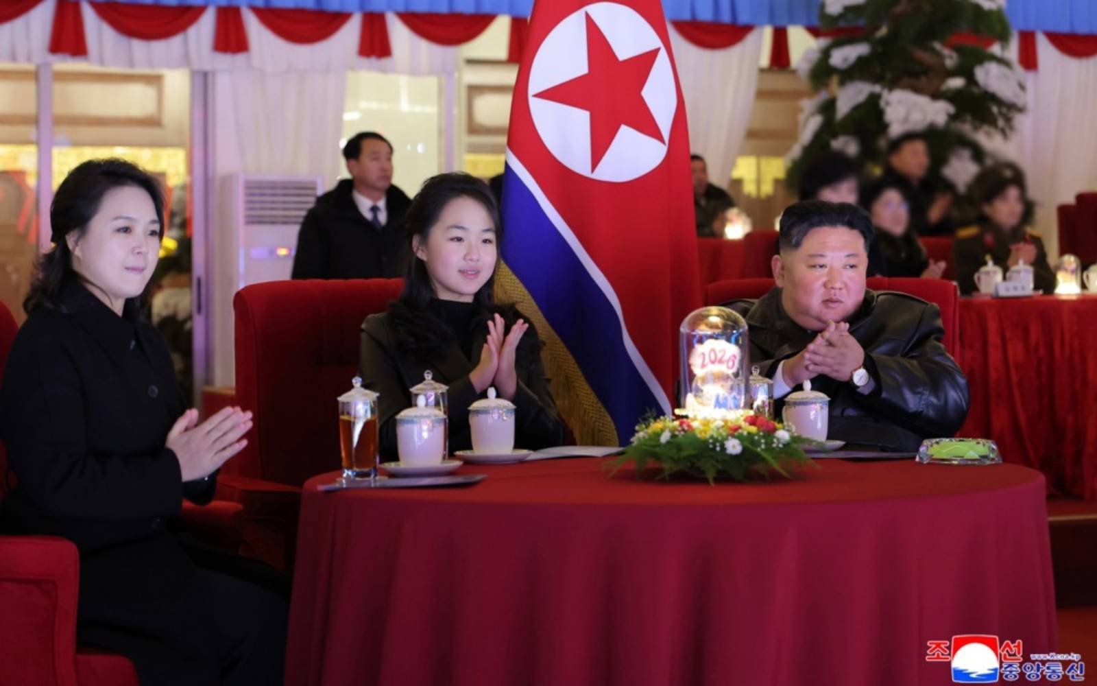 North Korean leader’s daughter Ju Ae makes public visit to state mausoleum