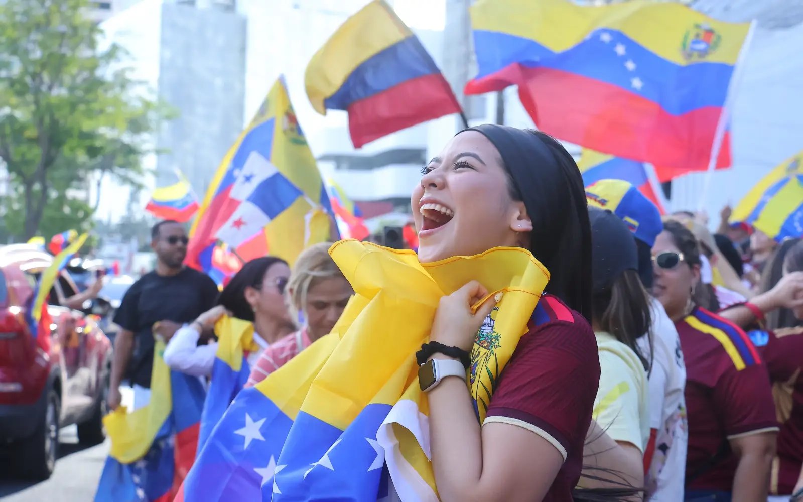 ‘At last’: Venezuelans abroad celebrate Maduro ouster