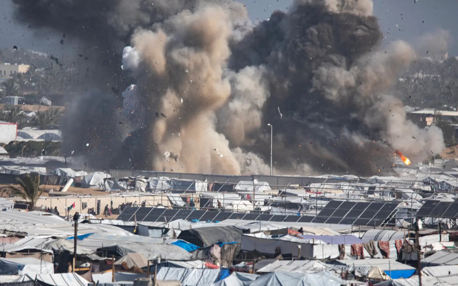 Gaza civil defence says Israeli strikes kill 32