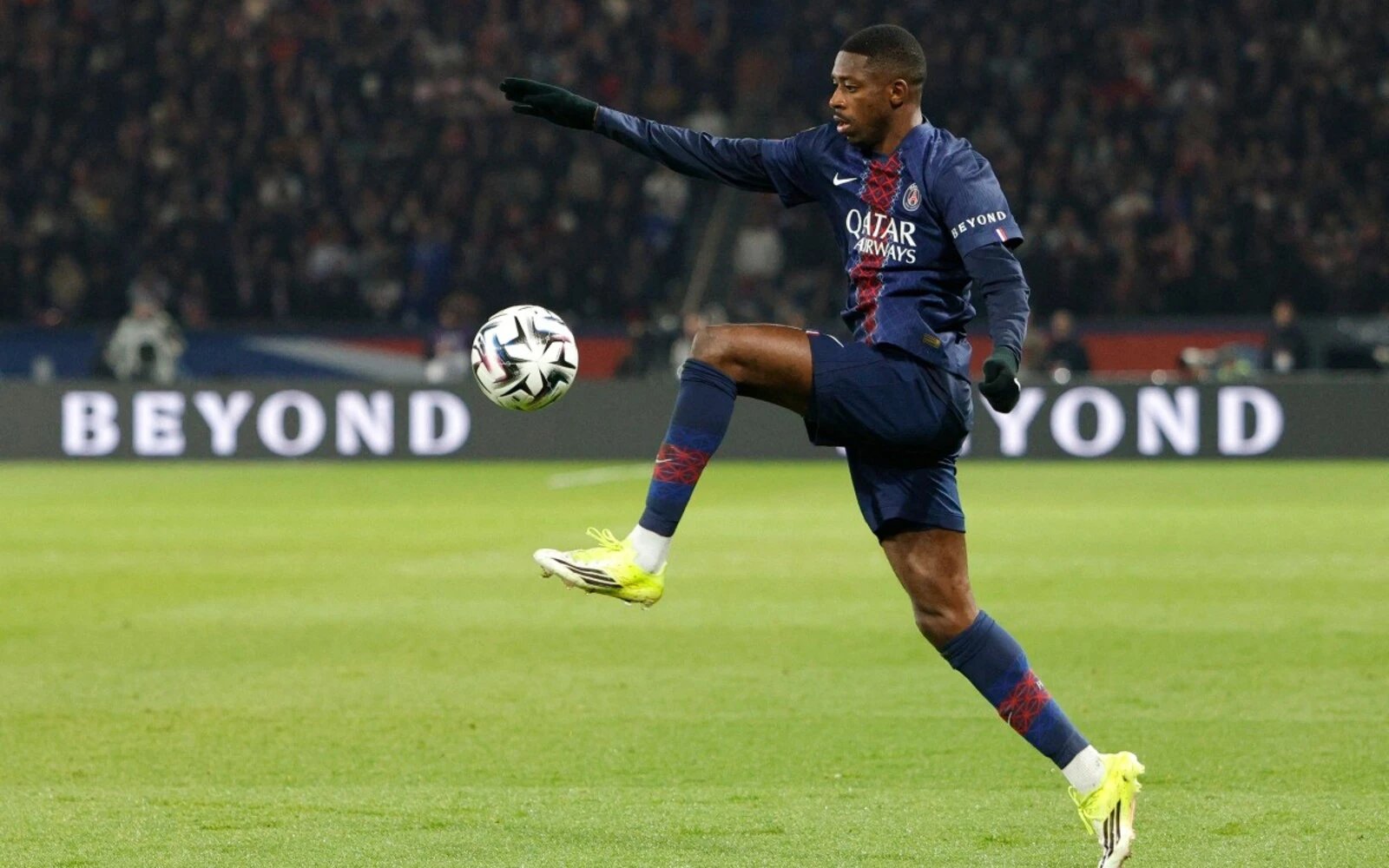 Dembele’s double lays the platform for PSG’s 5-0 rout of Marseille