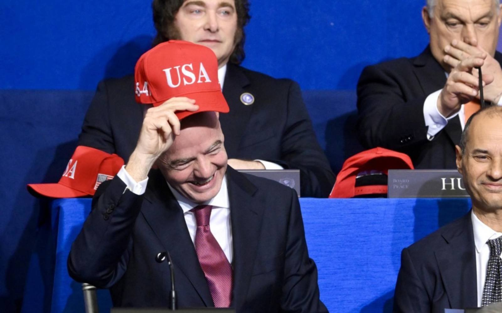 IOC chief ‘unaware’ of Infantino’s presence at Board of Peace meeting