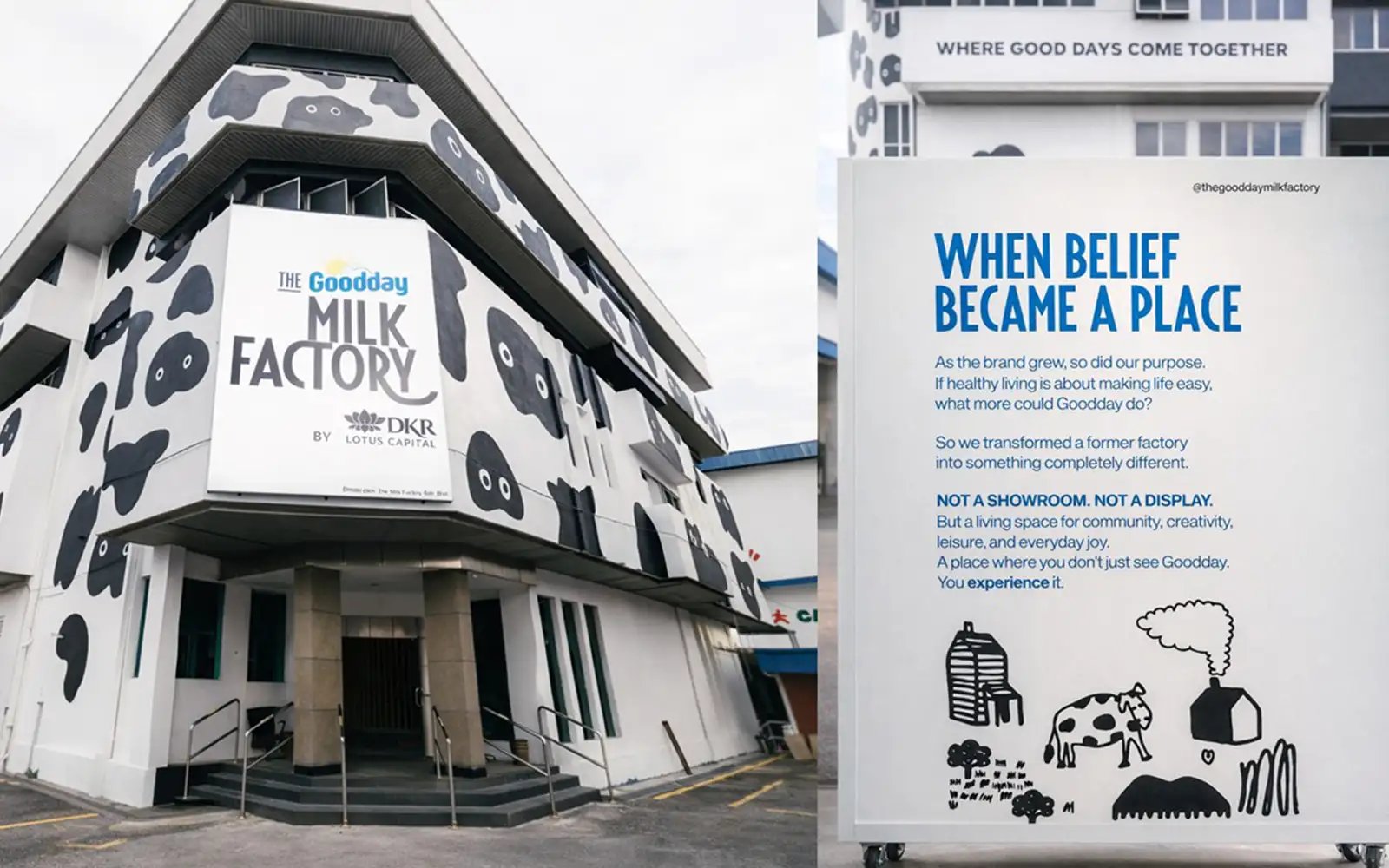 The Goodday Milk Factory is PJ’s new cool hangout