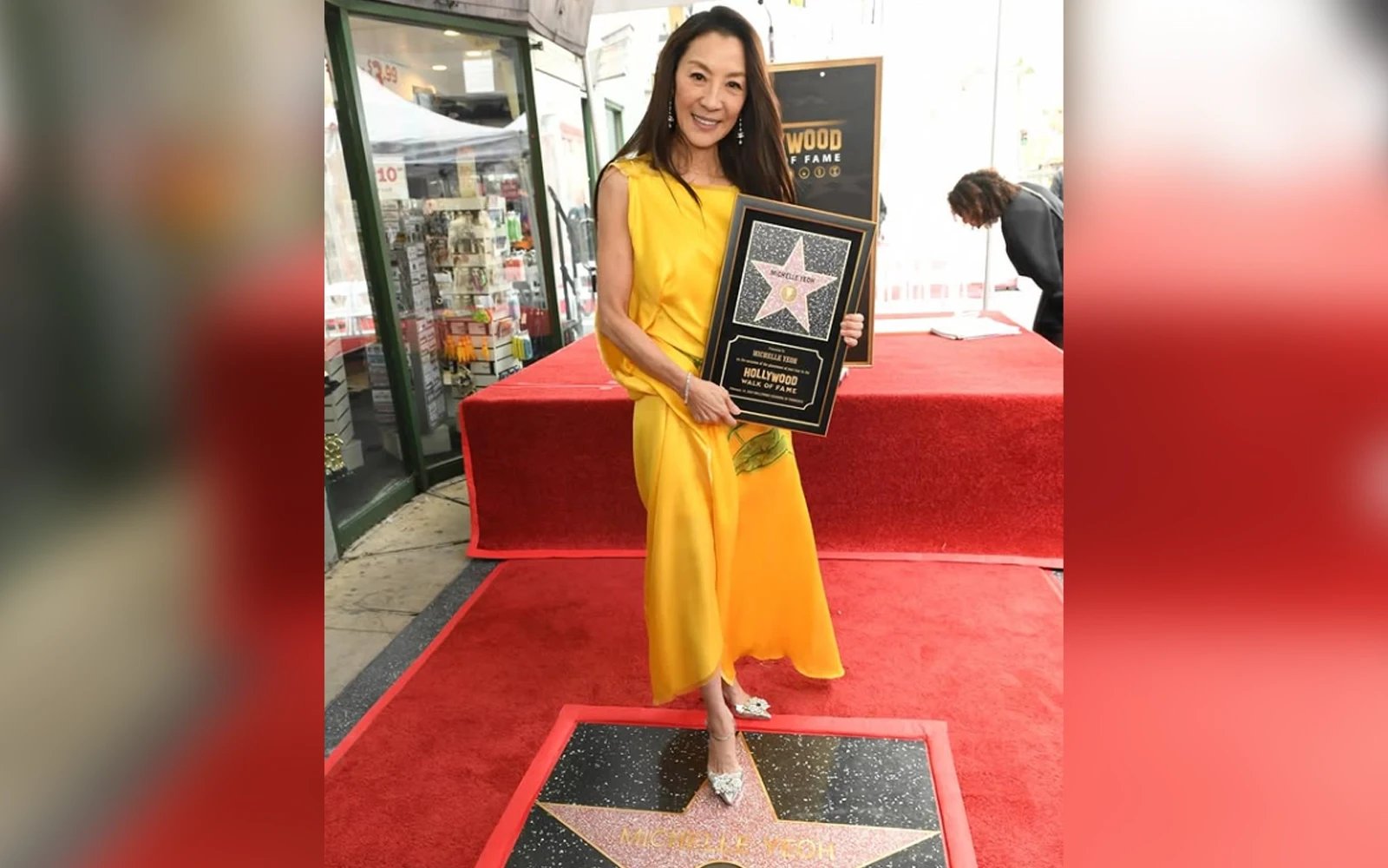Michelle Yeoh receives Hollywood Walk of Fame recognition