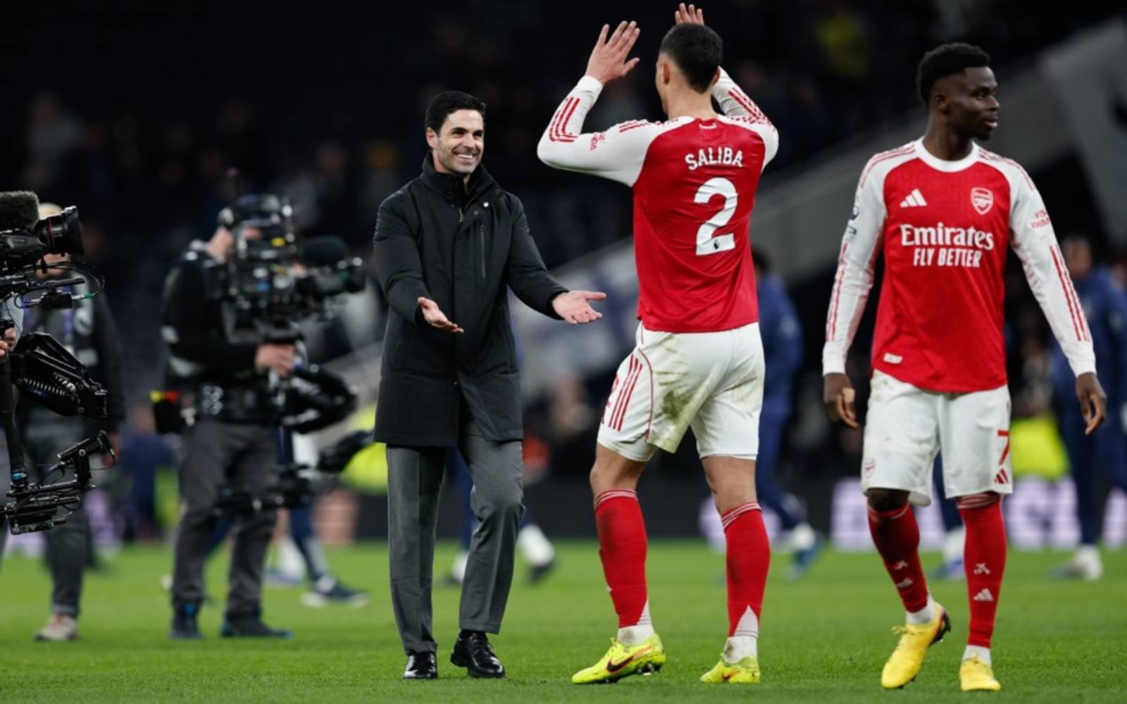 Thrashing Spurs dragged Arsenal out of title hell, says Arteta