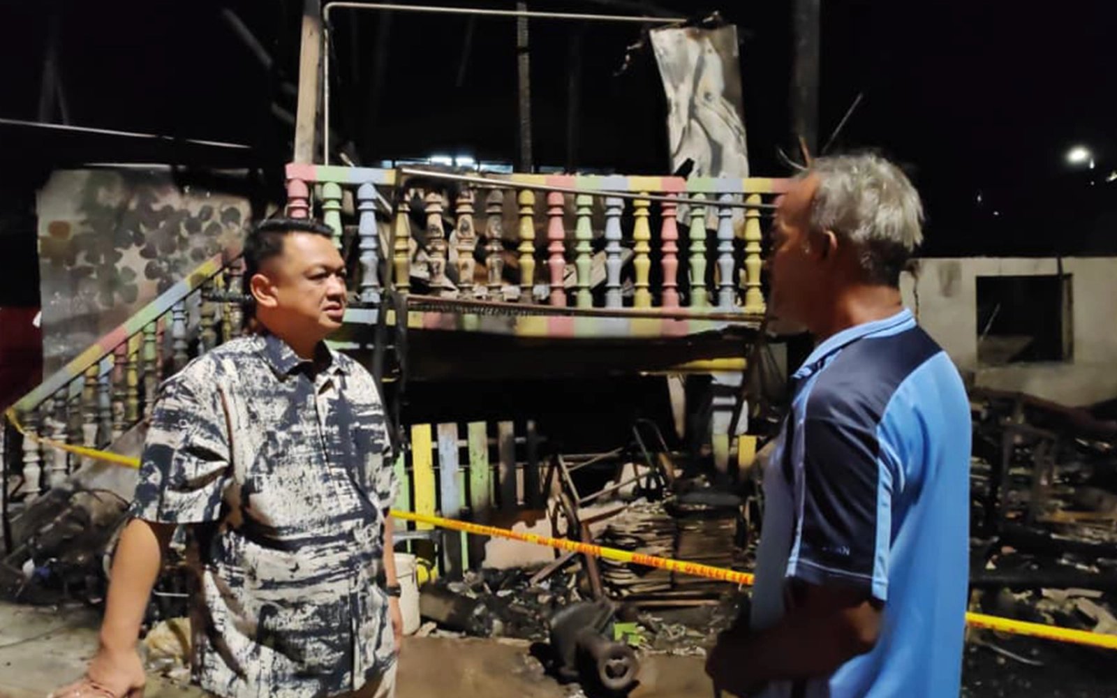 Raja Muda Perlis santuni mangsa kebakaran, MAIPs hulur bantuan segera