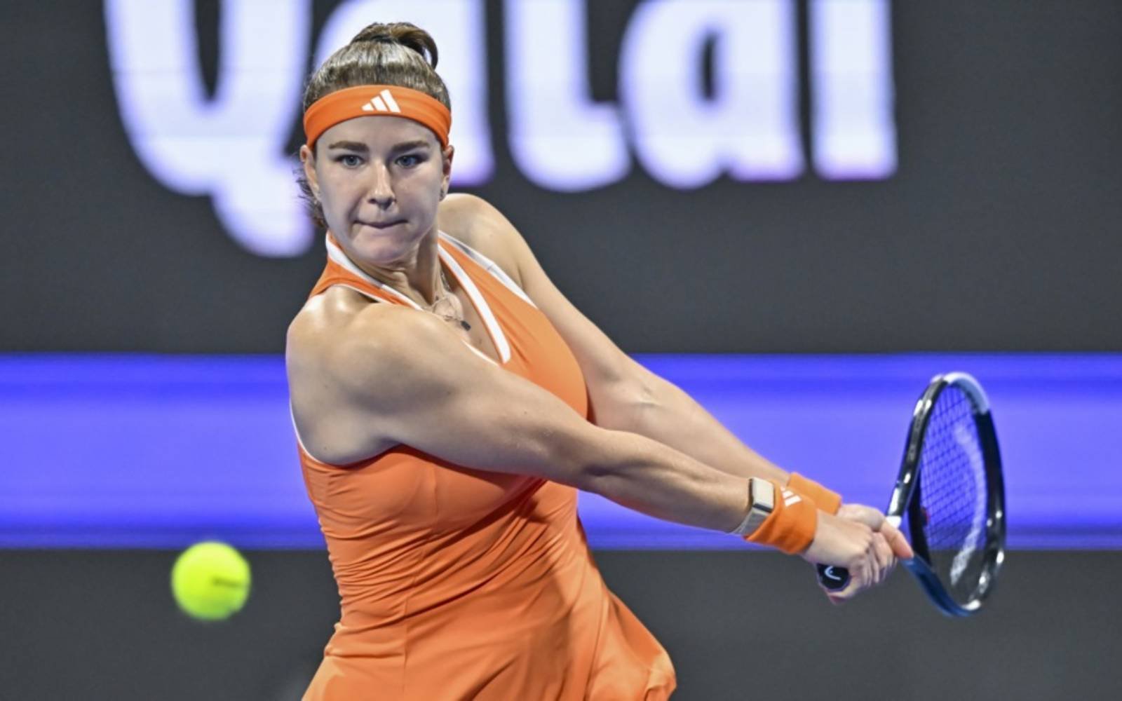 Muchova edges teen Mboko to reach first Miami Open semi-final