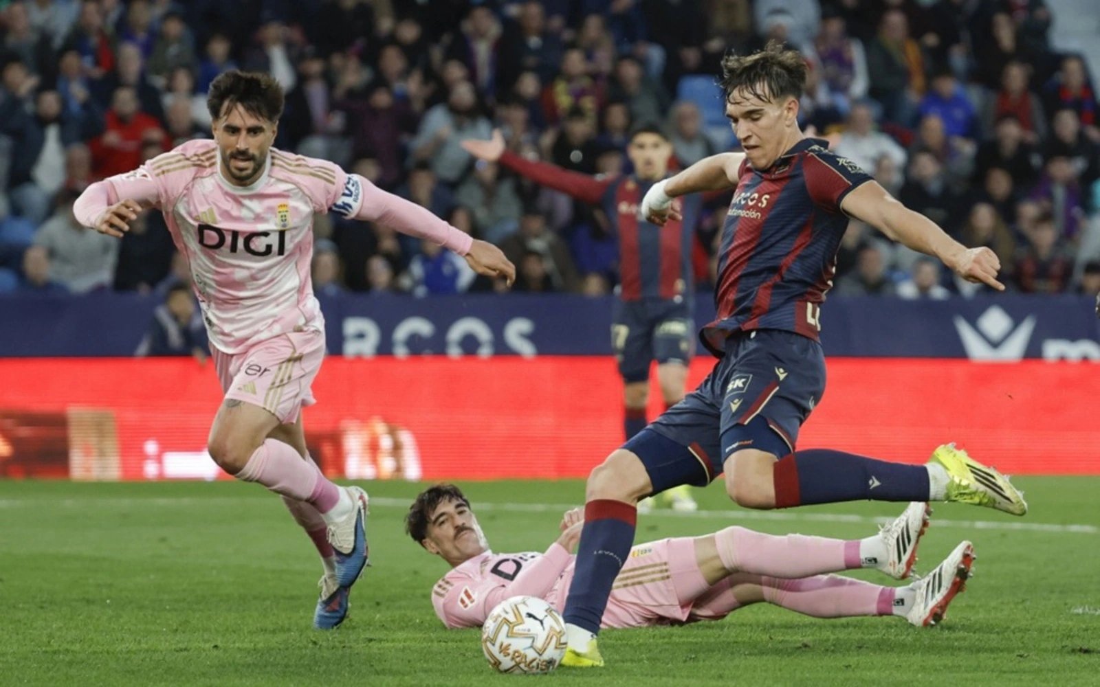 Levante beat Oviedo to boost survival hopes, Sevilla slip
