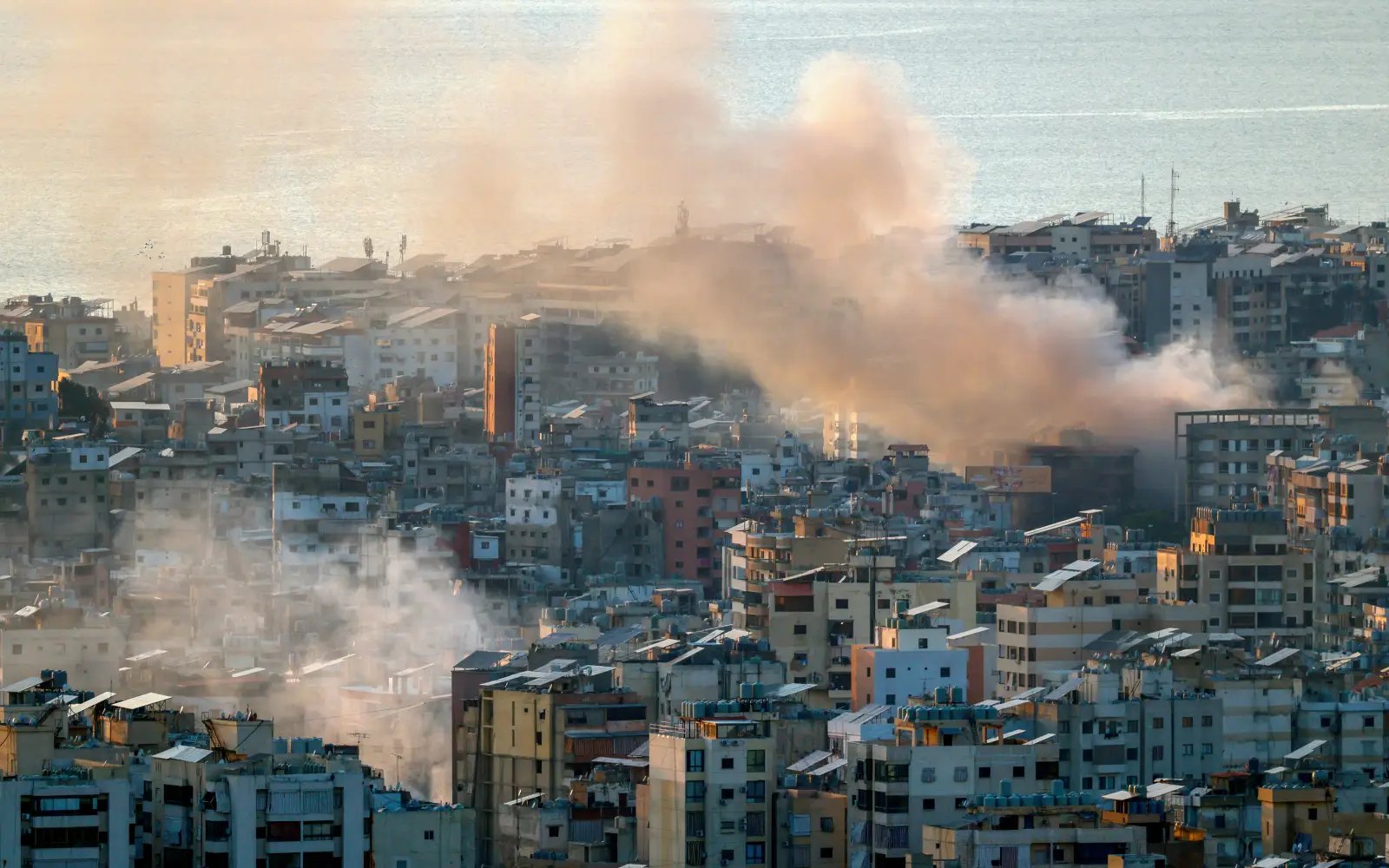 Lebanon reports broad Israeli strikes hitting hotel, residential building