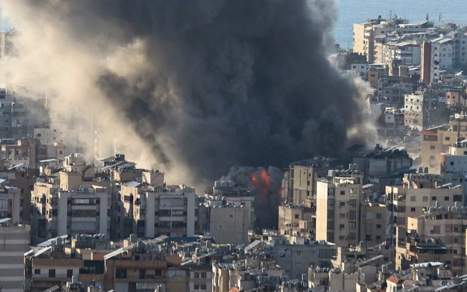 Raid hits Beirut’s southern suburbs as Israel targets Hezbollah