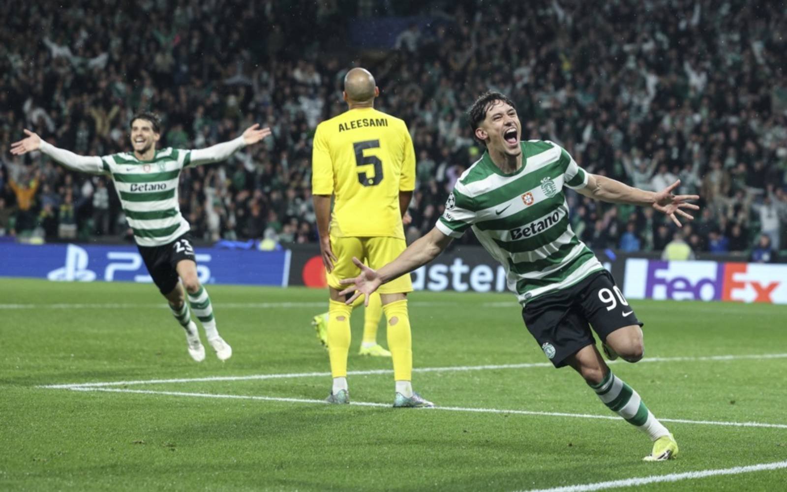 Sporting thrash Bodo/Glimt to reach Champions League quarters