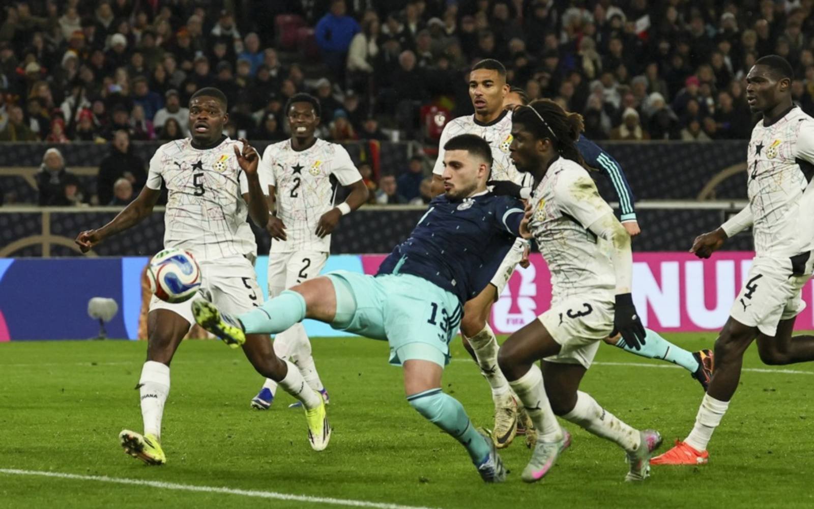 Undav snatches late winner for Germany in 2-1 victory over Ghana