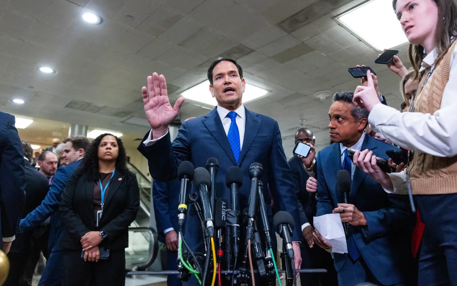 Rubio says Iran ‘trying to hold world hostage’ with strikes