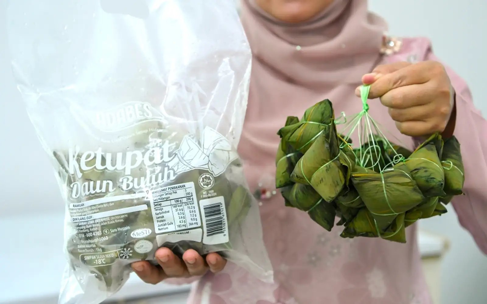 Sarah sees surge in demand for bamboo leaf ketupat during Ramadan