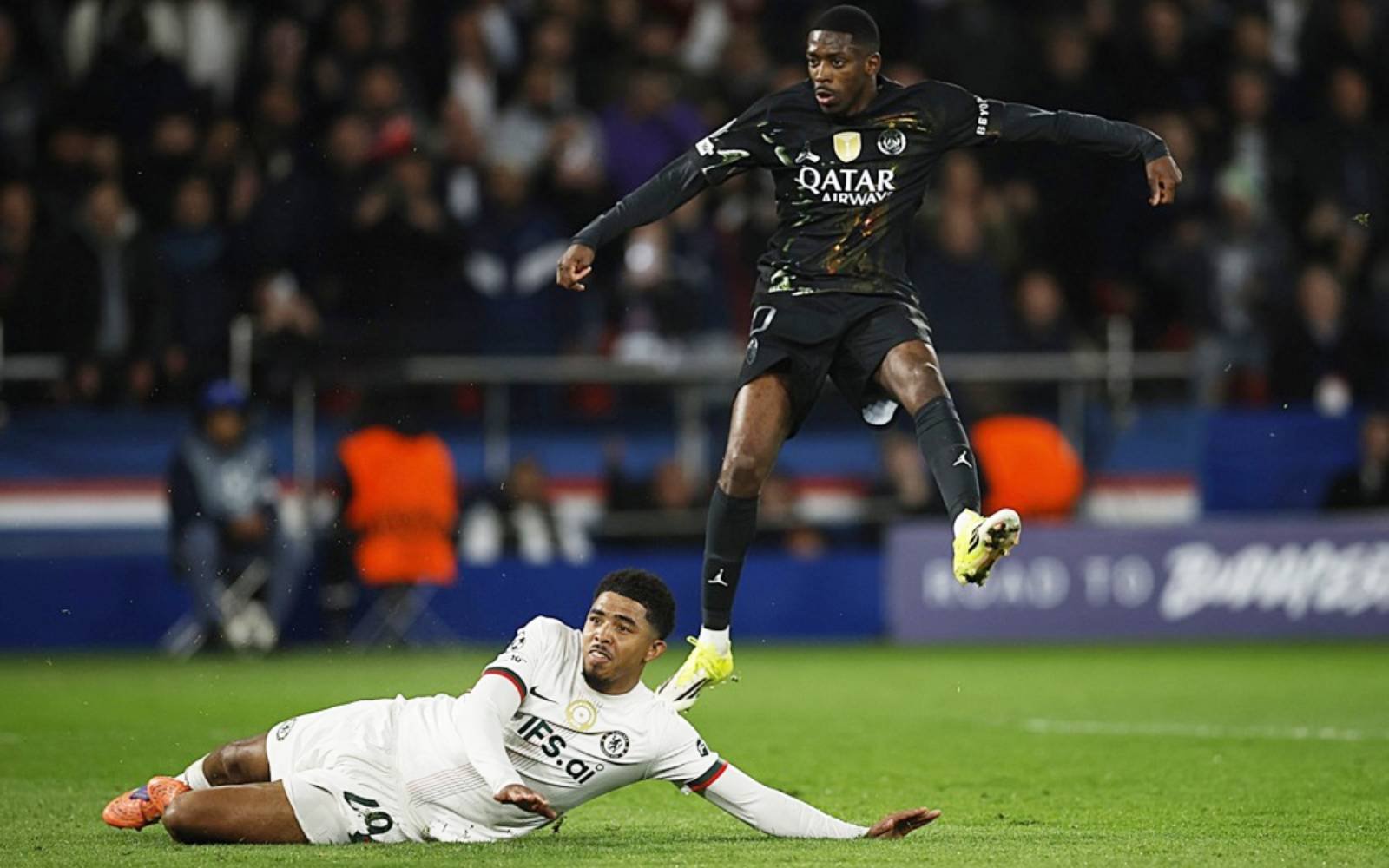 PSG will go for the kill against Chelsea, says Dembele