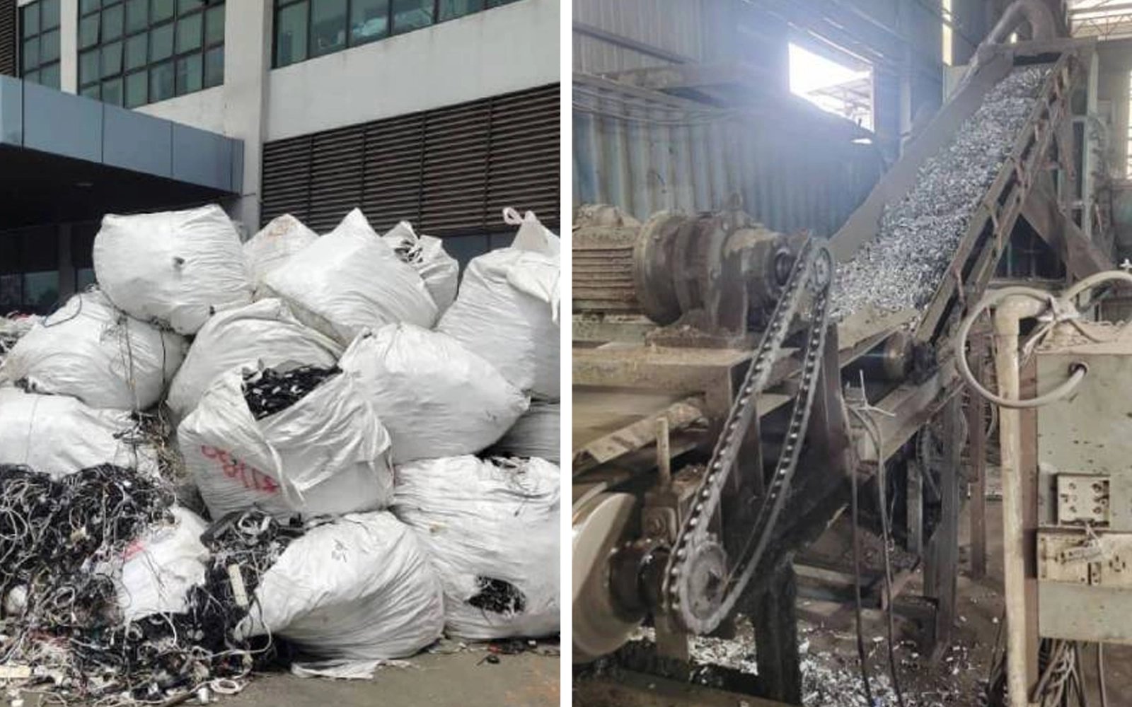 39 ditahan, RM6 juta e-sisa dirampas