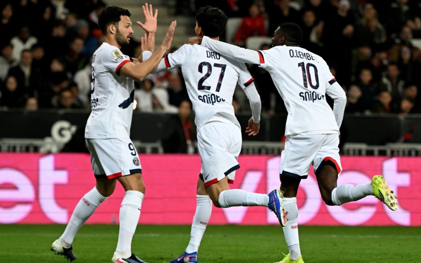 ‘Perfect’ PSG sweep past Nice to reclaim top spot in Ligue 1