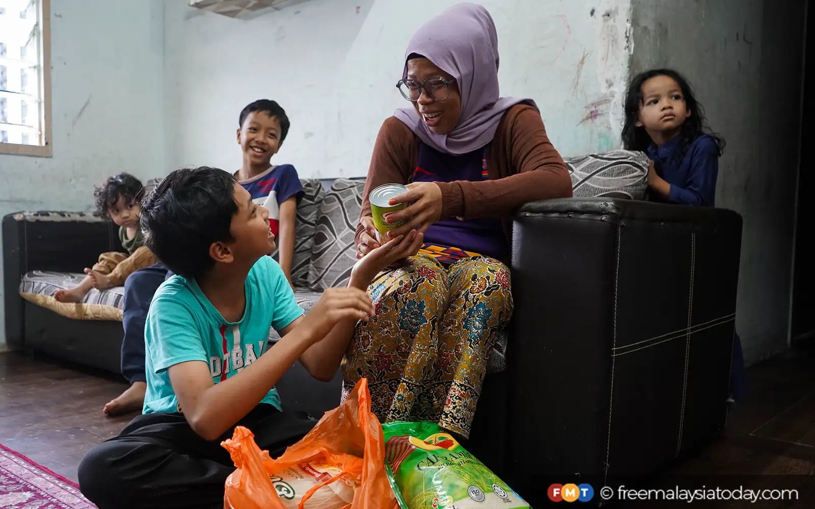 Nourishment for the poor and forgotten