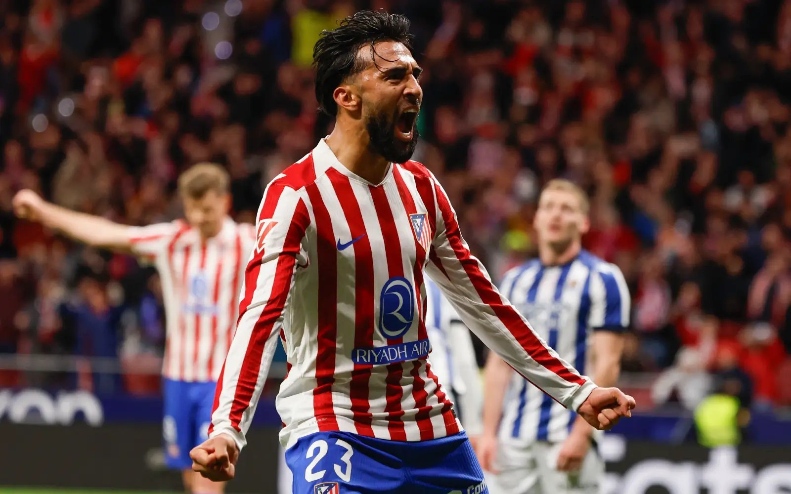 Gonzalez’s brace helps Atletico beat Real Sociedad 3-2