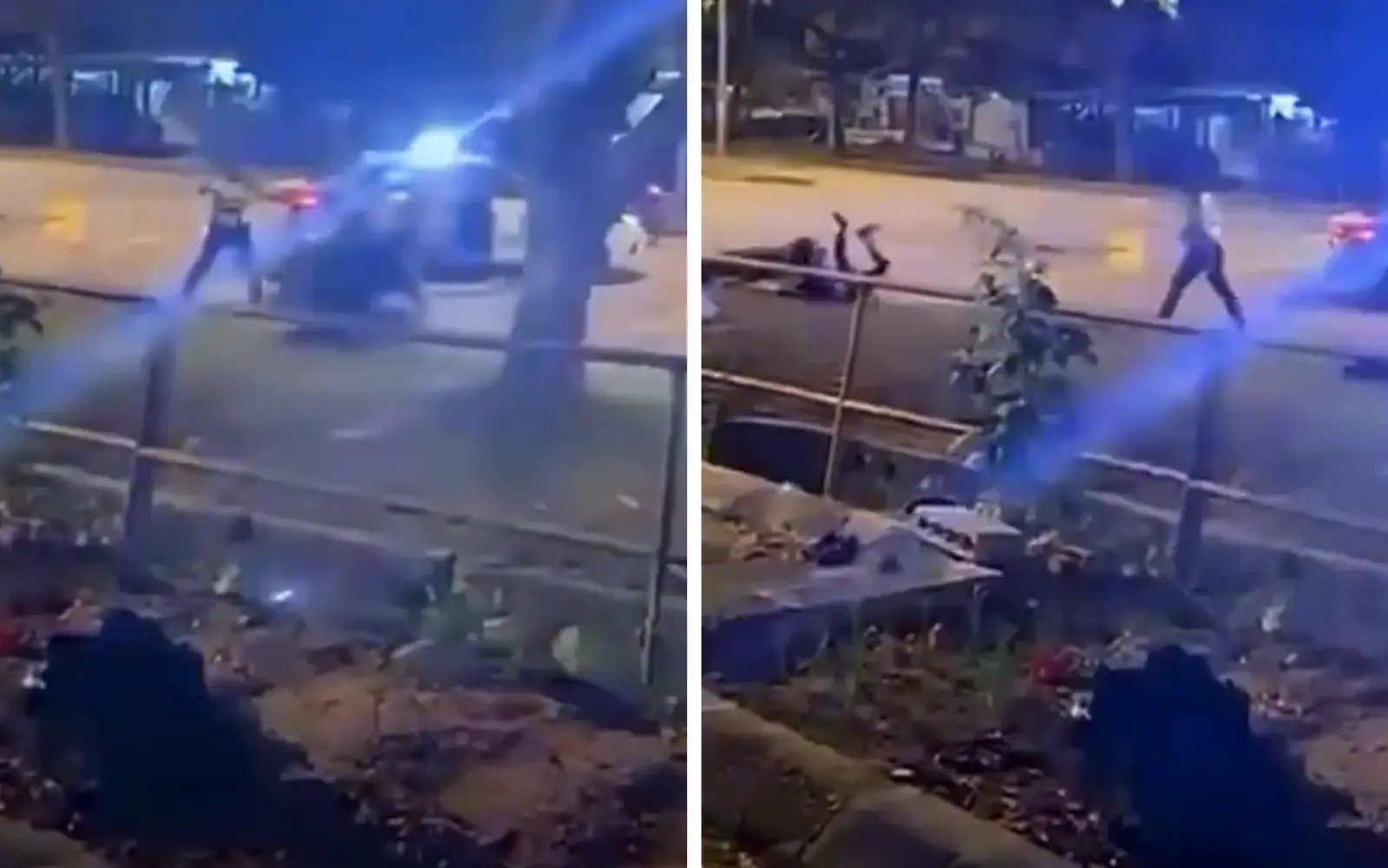 Penunggang motosikal terjatuh cuba larikan diri, bukan disepak polis