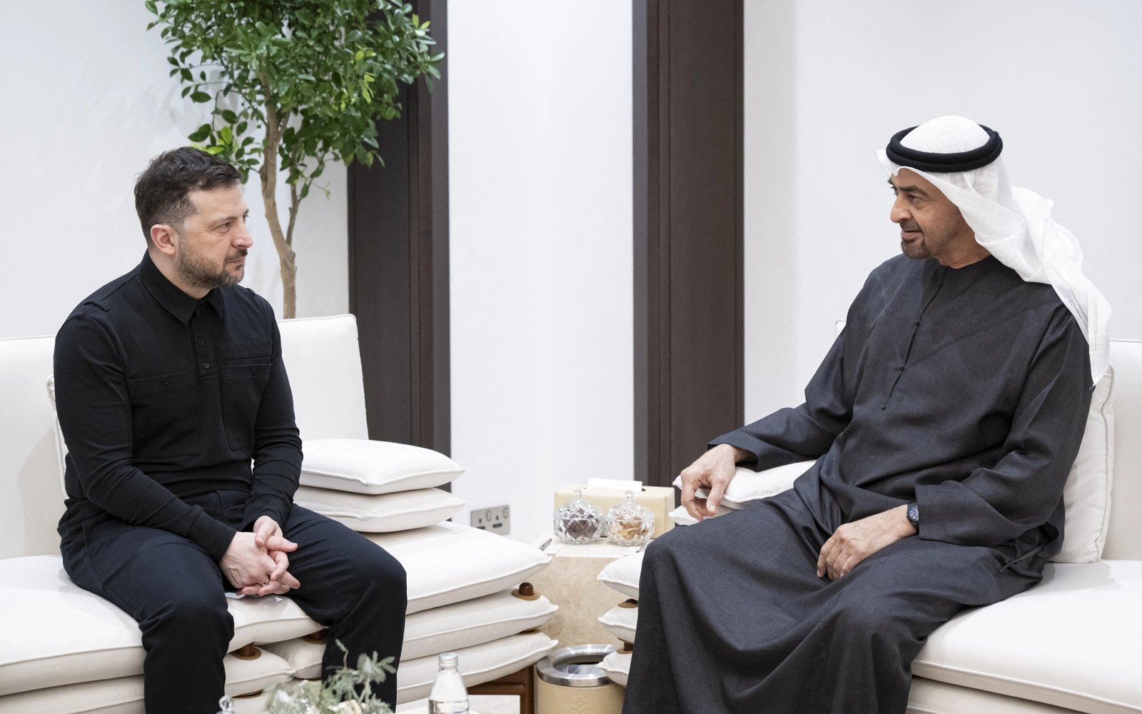Ukraine, UAE agree to cooperate on defence, says Zelensky