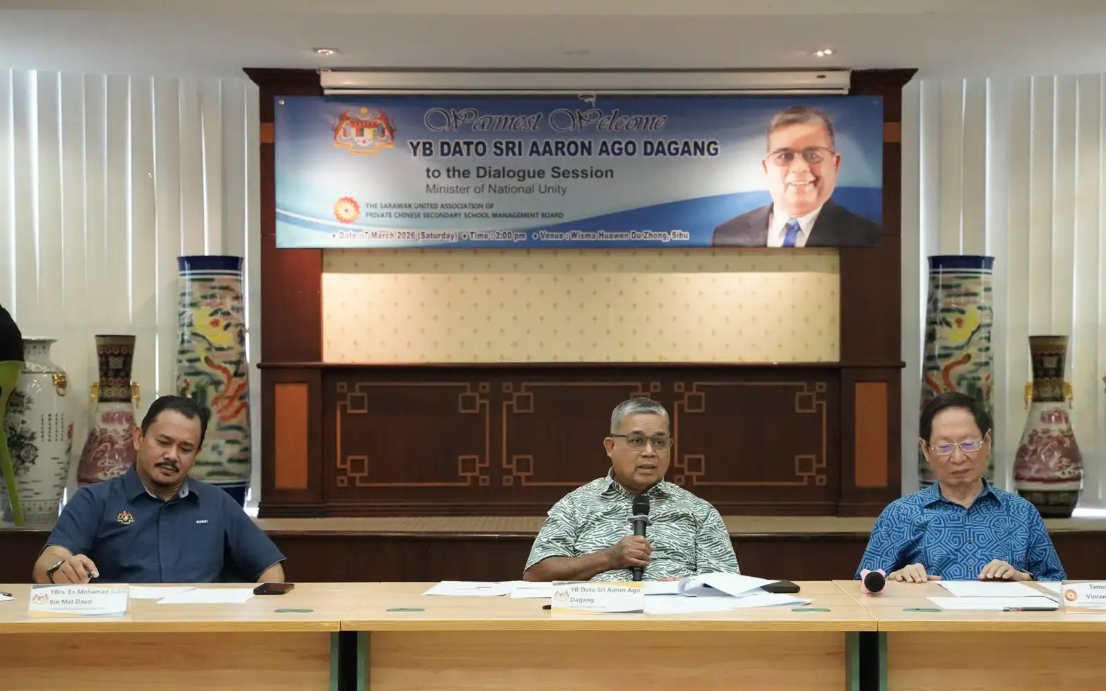 Kerajaan komited perkukuh pendidikan inklusif, tegas Aaron dalam pertemuan berkait UEC