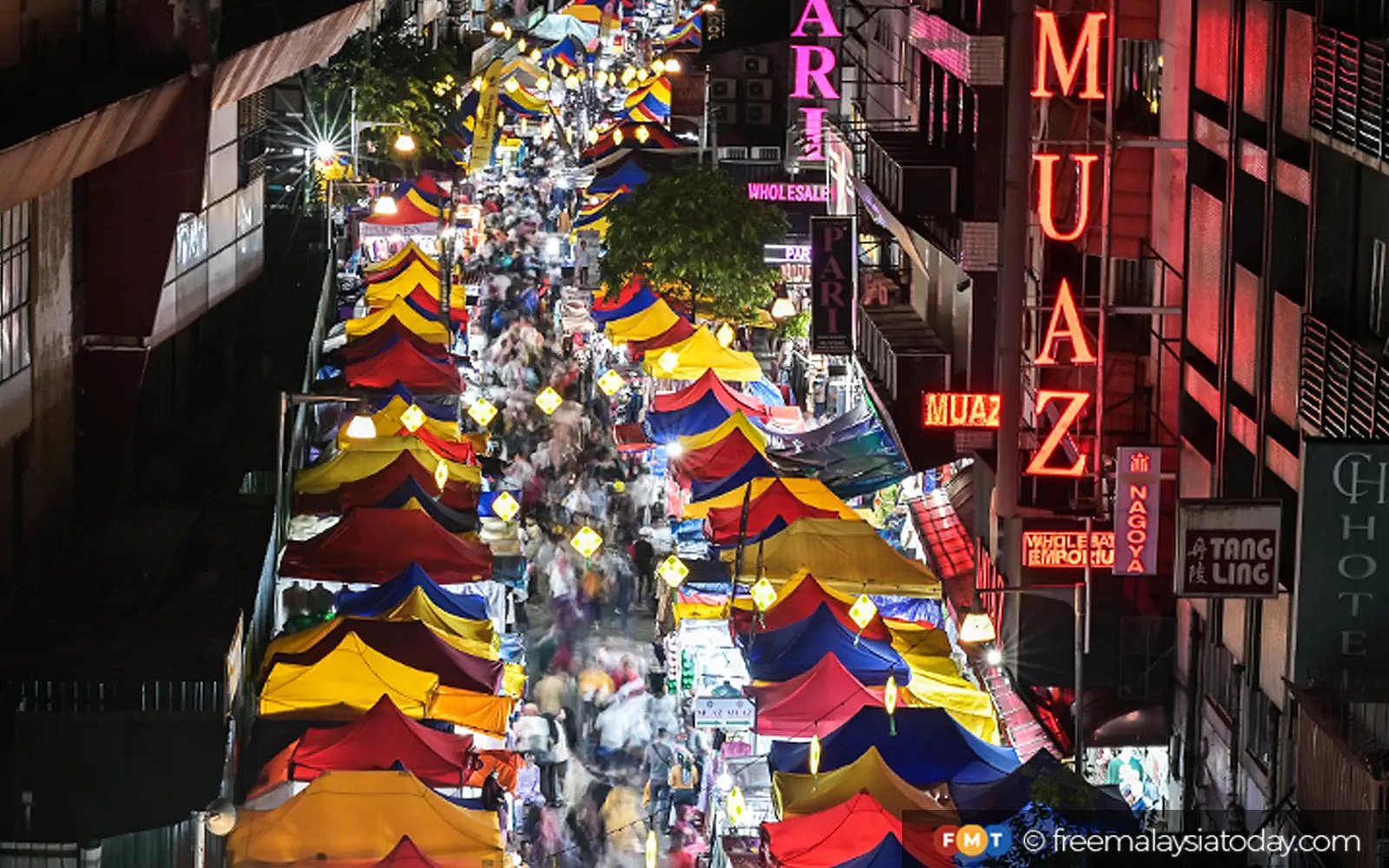 Bazar jana berbilion ringgit namun turut bazir banyak makanan